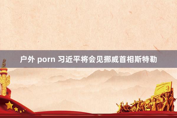 户外 porn 习近平将会见挪威首相斯特勒