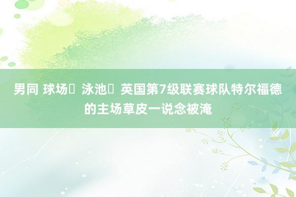 男同 球场❌泳池✅英国第7级联赛球队特尔福德的主场草皮一说念被淹