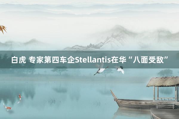 白虎 专家第四车企Stellantis在华“八面受敌”