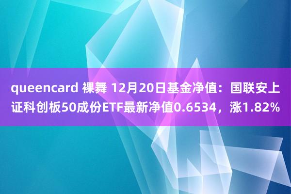 queencard 裸舞 12月20日基金净值：国联安上证科创板50成份ETF最新净值0.6534，涨1.82%